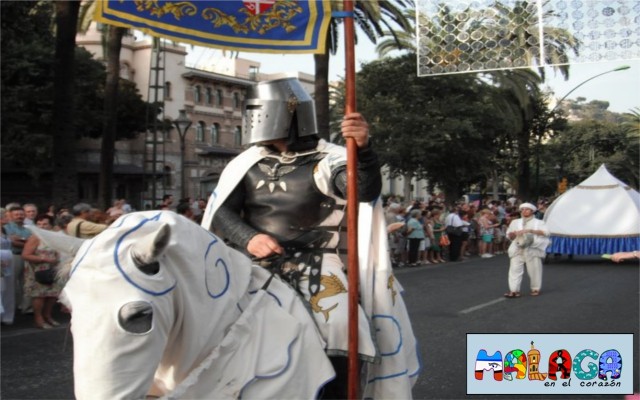 Cabalgata conmemoración de la llegada de los Reyes Católicos a Málaga 